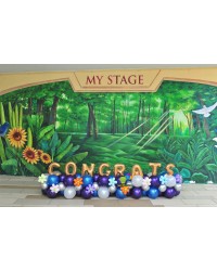 Congrats Balloon Garland 